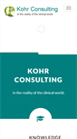 Mobile Screenshot of kohrconsulting.ca